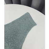 サマーニット 七分袖透かし編みトップス | Miniministore | 詳細画像17 