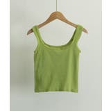 カップ付きタンクトップ ショート丈 夏服 | Miniministore | 詳細画像17