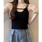 カップ付きキャミソールセクシー胸元韓国風 | Miniministore | 詳細画像5 