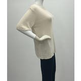 サマーニット クールネックメッシュニット | Miniministore | 詳細画像19 