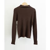 プチハイネックニットトップス 袖口ボタン | Miniministore | 詳細画像16 