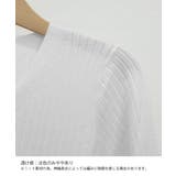 Vネックリブニットトップス ハーフボタン | Miniministore | 詳細画像21