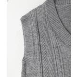 ケーブルニットベスト レディースチョッキ | Miniministore | 詳細画像20 