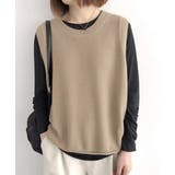 ニットベスト レディースチョッキ 重ね着 | Miniministore | 詳細画像8
