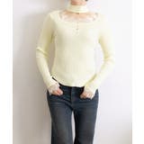 チョーカー風 リブニットトップス 韓国風 | Miniministore | 詳細画像11 