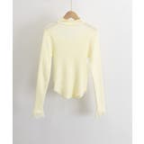 チョーカー風 リブニットトップス 韓国風 | Miniministore | 詳細画像18 