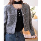 チョーカー風 リブニットトップス 韓国風 | Miniministore | 詳細画像6 