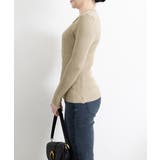 ポロニットトップスきれいめニットセーター | Miniministore | 詳細画像16 