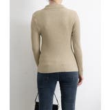 ポロニットトップスきれいめニットセーター | Miniministore | 詳細画像17 