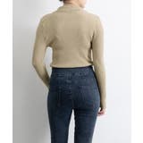 ポロニットトップスきれいめニットセーター | Miniministore | 詳細画像20 
