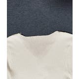 ニットトップス レース切り替えリブニット | Miniministore | 詳細画像17 