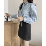 ボウタイブラウスリボンタイシャツブラウス | Miniministore | 詳細画像11 