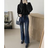 ボウタイブラウスリボンタイシャツブラウス | Miniministore | 詳細画像5 