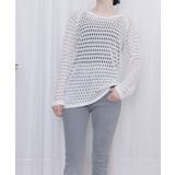 透かし編みトップス バッククロス春夏秋服 | Miniministore | 詳細画像11