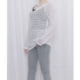 透かし編みトップス バッククロス春夏秋服 | Miniministore | 詳細画像17
