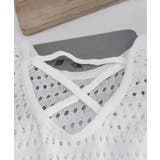 透かし編みトップス バッククロス春夏秋服 | Miniministore | 詳細画像21