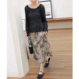 透かし編みトップス バッククロス春夏秋服 | Miniministore | 詳細画像8