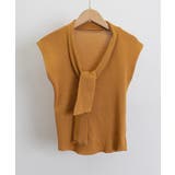 ボウタイサマーニット Vネックトップス | Miniministore | 詳細画像16 