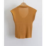 ボウタイサマーニット Vネックトップス | Miniministore | 詳細画像17 