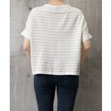 ボーダー柄サマーニット ドルマンスリーブ | Miniministore | 詳細画像16 