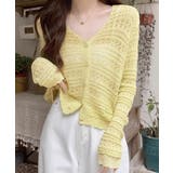 透かし編みカーディガンフェミニン夏羽織り | Miniministore | 詳細画像8 