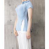 リボン付きニットトップス サイドスリット | Miniministore | 詳細画像16