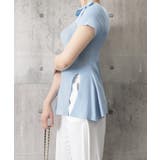 リボン付きニットトップス サイドスリット | Miniministore | 詳細画像17