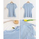 リボン付きニットトップス サイドスリット | Miniministore | 詳細画像21