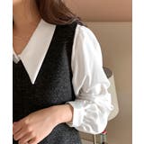 シャツブラウス ゴールドボタン ブラウス | Miniministore | 詳細画像9 