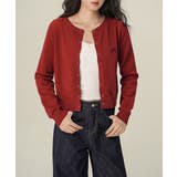 ワンポイントカーディガン リボン刺しゅう | Miniministore | 詳細画像10 