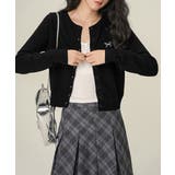 ワンポイントカーディガン リボン刺しゅう | Miniministore | 詳細画像6 