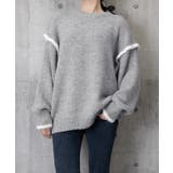 ゆったりニットトップスラウンドネック冬服 | Miniministore | 詳細画像13 