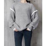 ゆったりニットトップスラウンドネック冬服 | Miniministore | 詳細画像14 