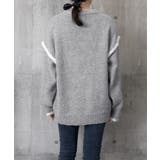 ゆったりニットトップスラウンドネック冬服 | Miniministore | 詳細画像17 