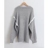 ゆったりニットトップスラウンドネック冬服 | Miniministore | 詳細画像19 
