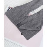 ワンショルダーニットトップス裾ボタン秋服 | Miniministore | 詳細画像22