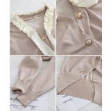 ボウタイニットトップス フリル襟 ニット | Miniministore | 詳細画像20 