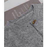 トグルボタンニットカーディガン長袖秋冬服 | Miniministore | 詳細画像19 