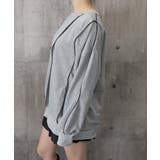 ステッチスウェット ゆったり トレーナー | Miniministore | 詳細画像19 