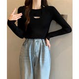 ニットトップス ホルターネックリブニット | Miniministore | 詳細画像7