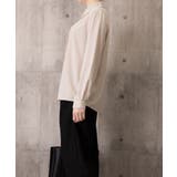 シャツブラウス 隠しボタン ブラウス長袖 | Miniministore | 詳細画像21