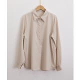 シャツブラウス 隠しボタン ブラウス長袖 | Miniministore | 詳細画像24