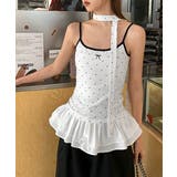 ドット柄キャミソール チョーカー付き夏服 | Miniministore | 詳細画像11 