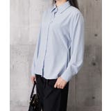 サイドボタンタックシャツブラウス長袖春服 | Miniministore | 詳細画像15