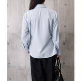サイドボタンタックシャツブラウス長袖春服 | Miniministore | 詳細画像17