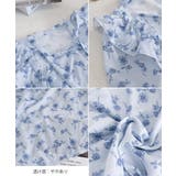 フリル花柄シャツブラウス リボンタイ付き | Miniministore | 詳細画像22 