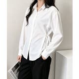 リボンシェイプシャツブラウス レディース | Miniministore | 詳細画像12 
