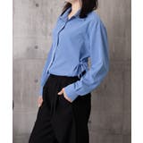リボンシェイプシャツブラウス レディース | Miniministore | 詳細画像14 