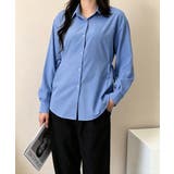 リボンシェイプシャツブラウス レディース | Miniministore | 詳細画像2 