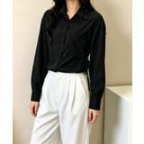 リボンシェイプシャツブラウス レディース | Miniministore | 詳細画像6 